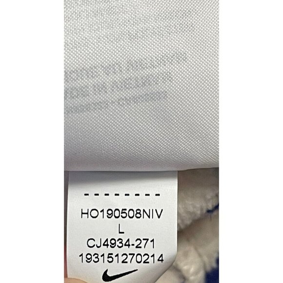 Nike CJ4934-271 Women Sportswear Polar Jogger Pants Cream Indigo Orange Red L - Picture 5 of 9